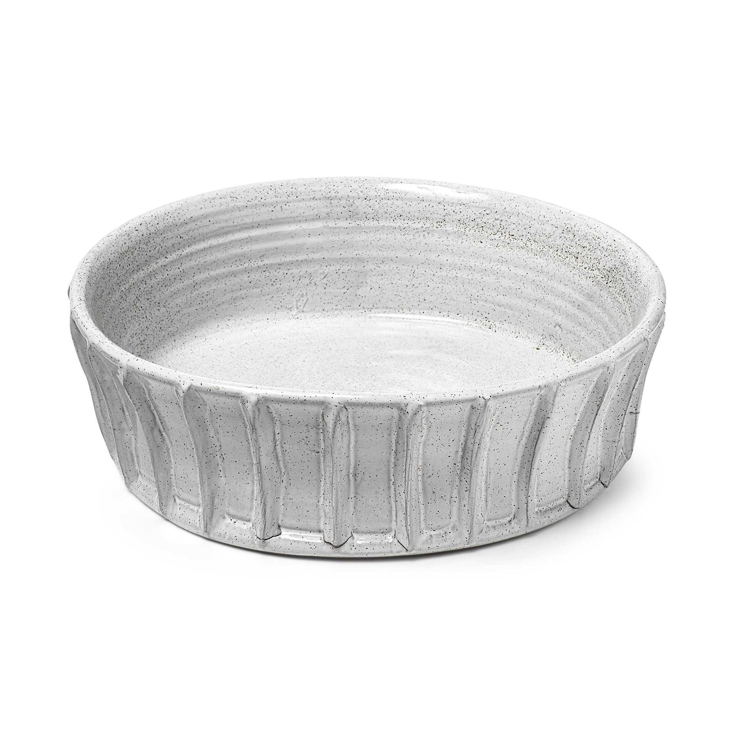 Large White Ceramic Bowl-0