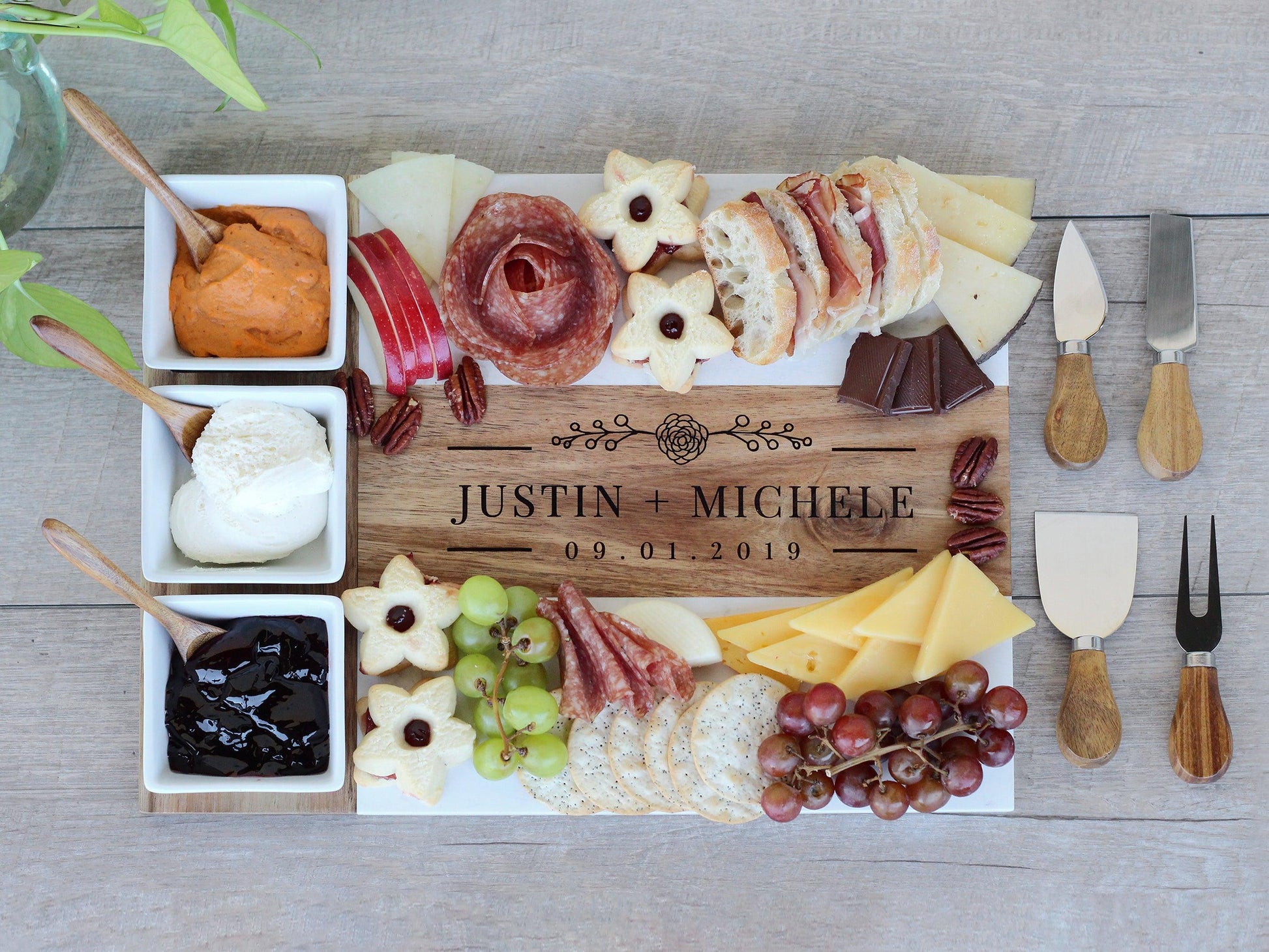 Marble Charcuterie Board-2