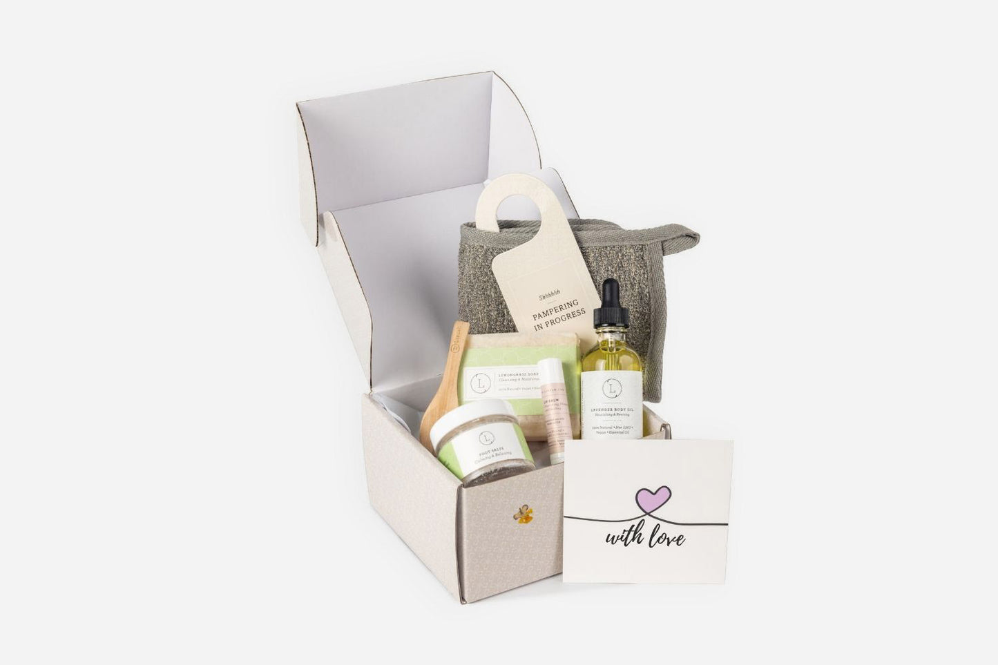 Self care gift box, Natural skincare gift set-0